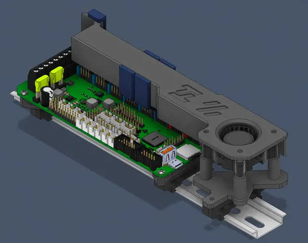 Fysetc Spider Stepper Driver Cooling