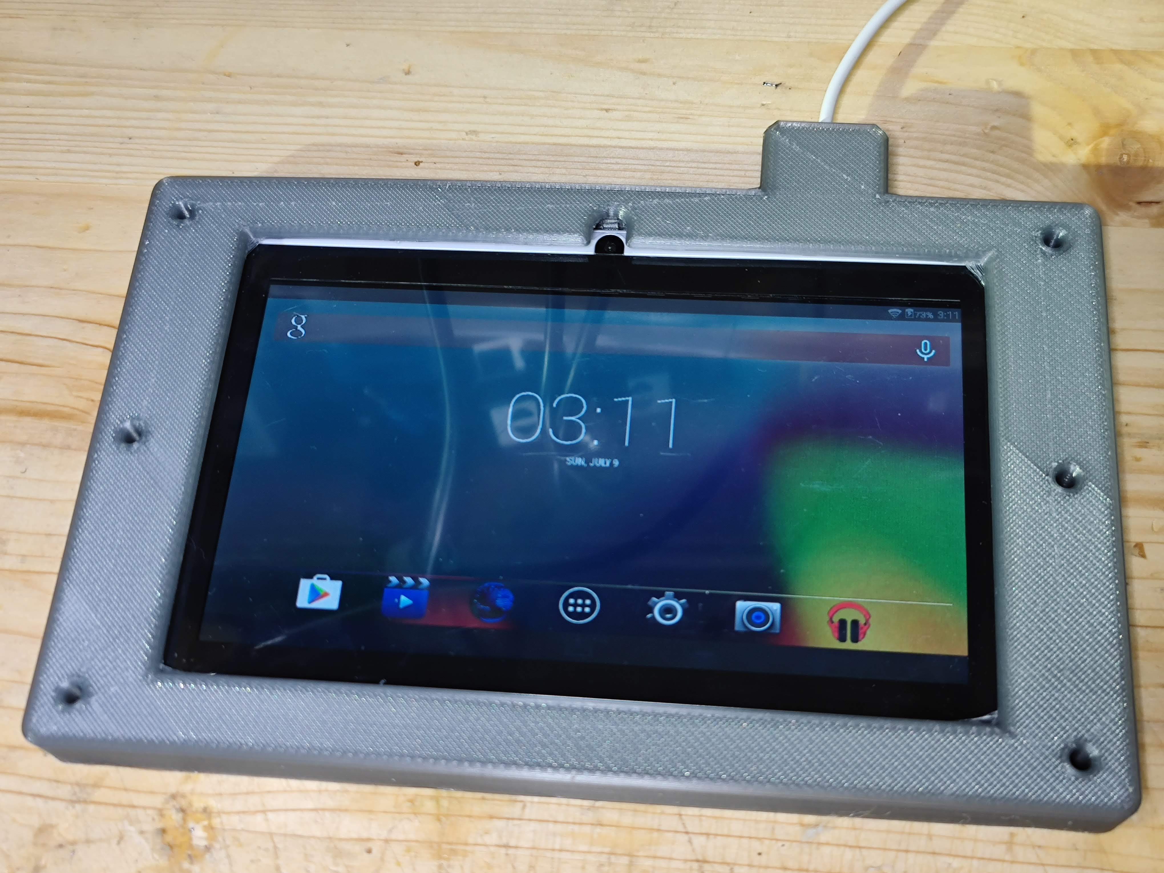 Tablet Computer Wall Holder for cheap 7" (B0BDJSK8KK)