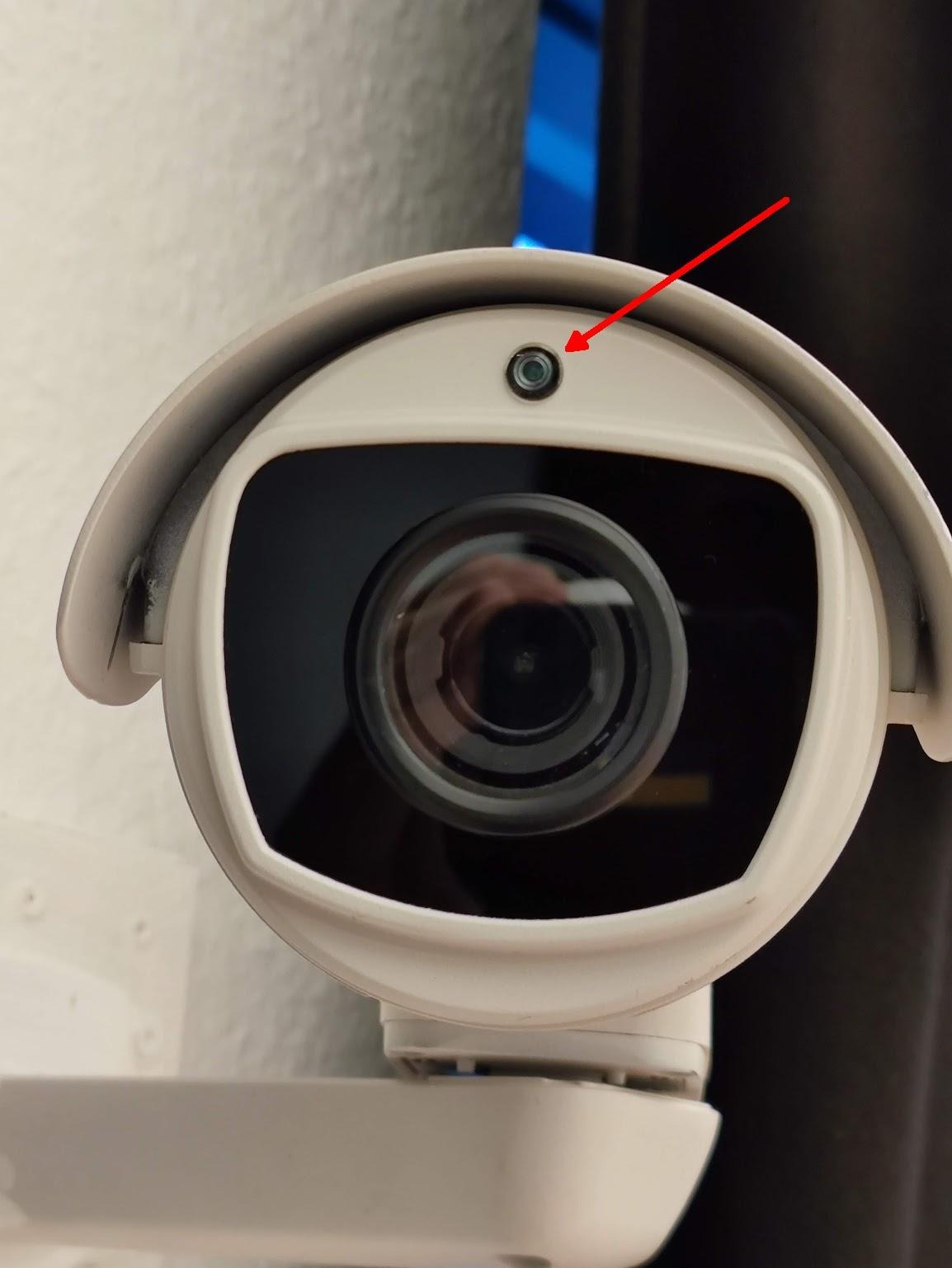 Privacy blind for CCTV cameras (PTZ ipcamera) by ideenwerk.me