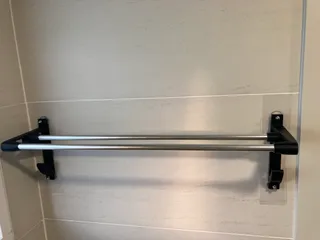 Customizable towel rack