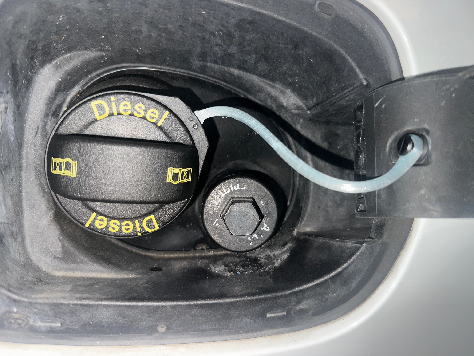 Audi, Skoda, Seat, VW. Gas cap tether with pin holes by CrazyCzech