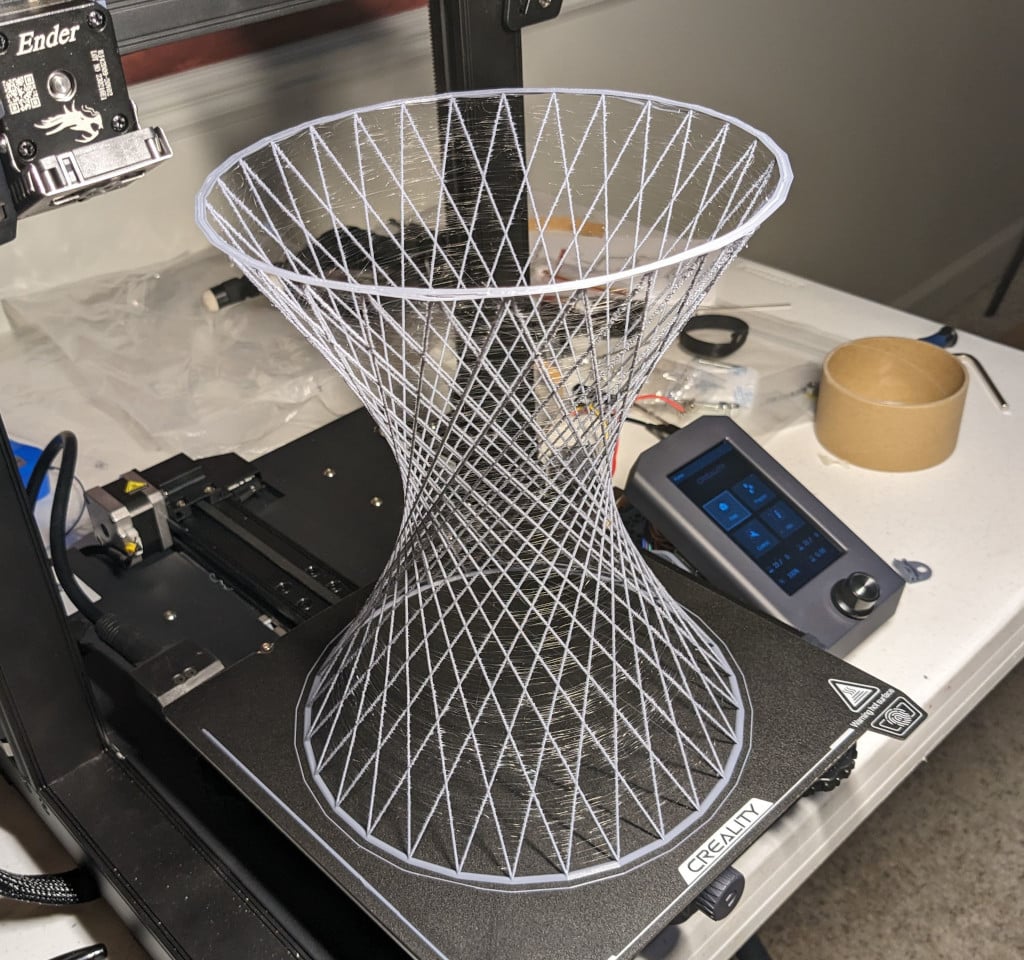 Big fragile hyperboloid by p1mrx download free stl model printables
