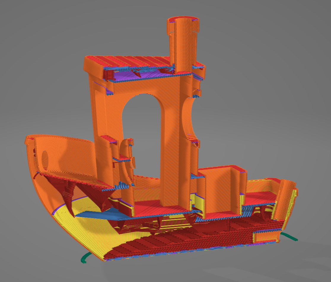 Floating Benchy (density hack)