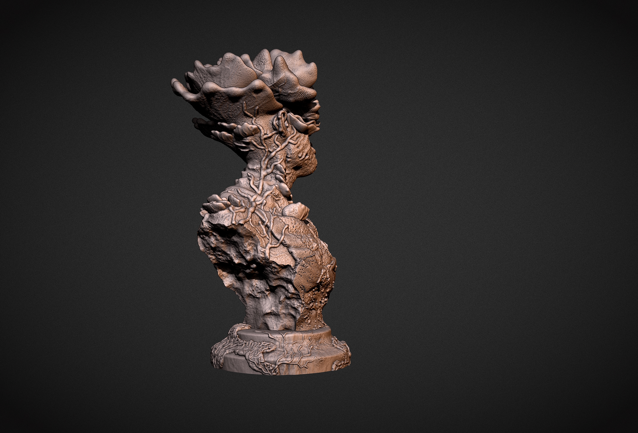 Clicker bust - presupported — miniatura 5