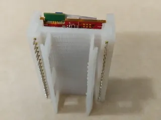 Dual Pogo Pins Probe Clip for Dual Castellated Modules