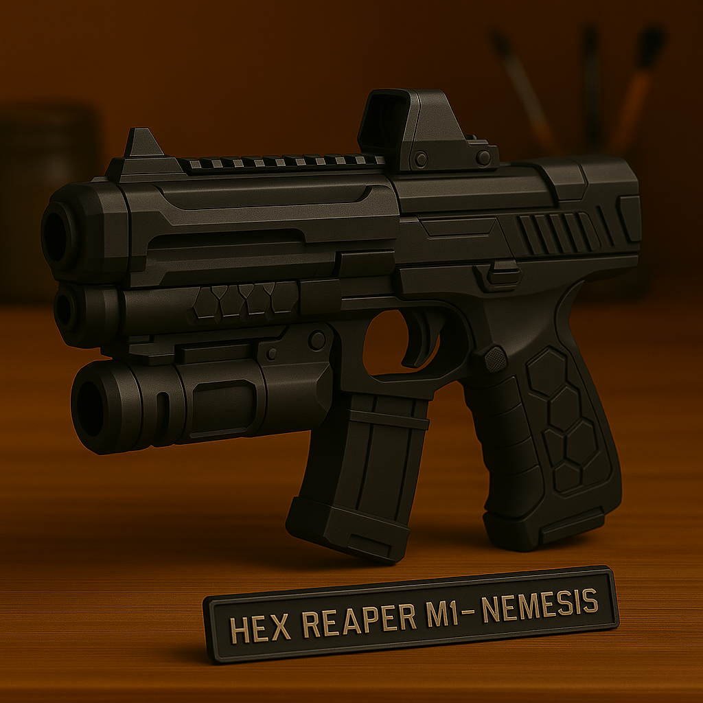 Hex Reaper M1 – Nemesis Futuristic Toy Display