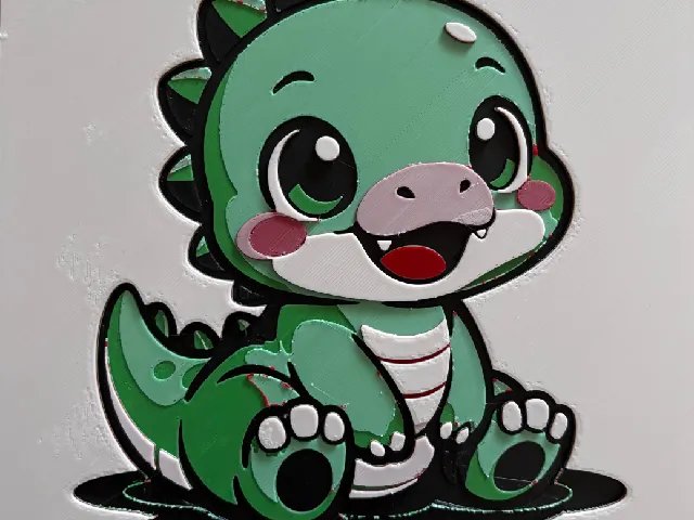 Cute Dinosaur 3D Print