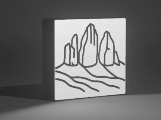 LightBox Tre Cime di Lavaredo