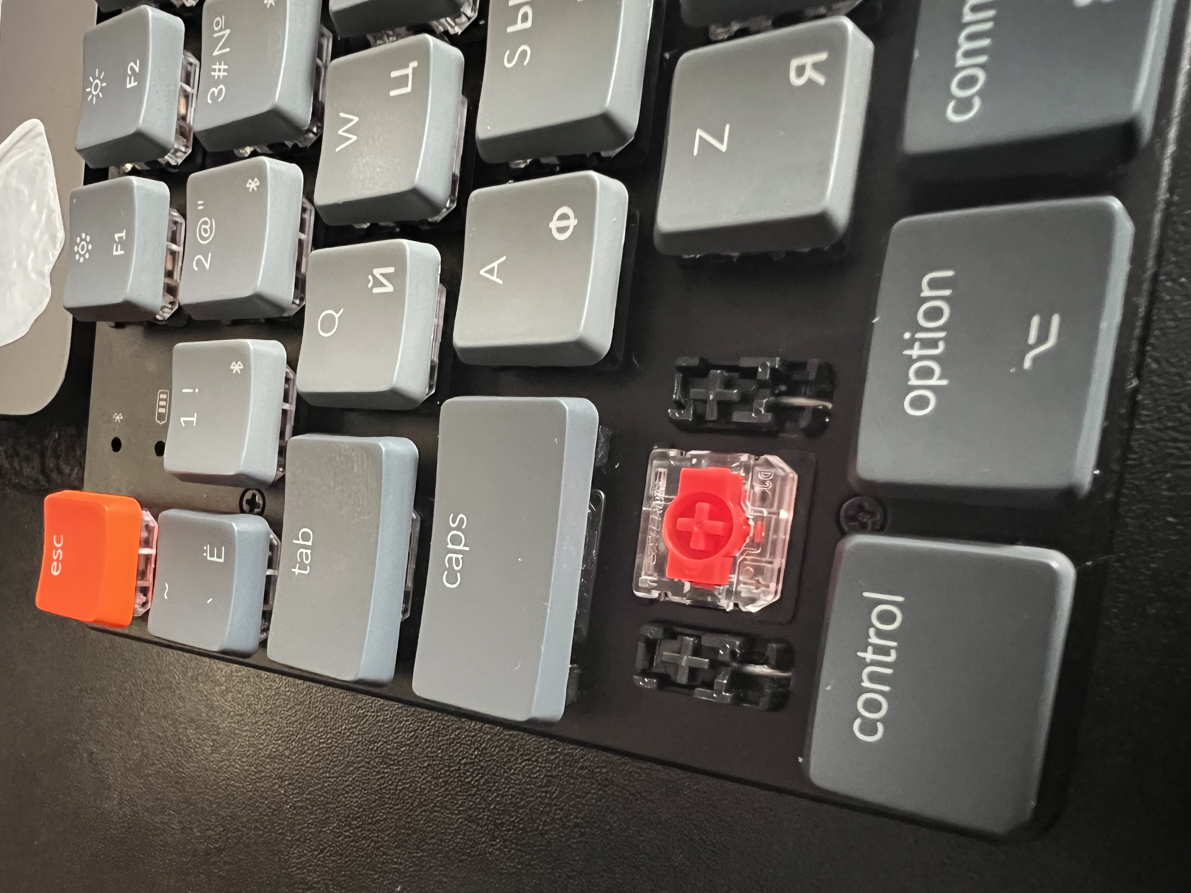 Long keyboard keys stabilizer for Keychron K5 SE by Mykyta Khmel