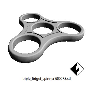 Fridget Spinner (6000RS Bearings)