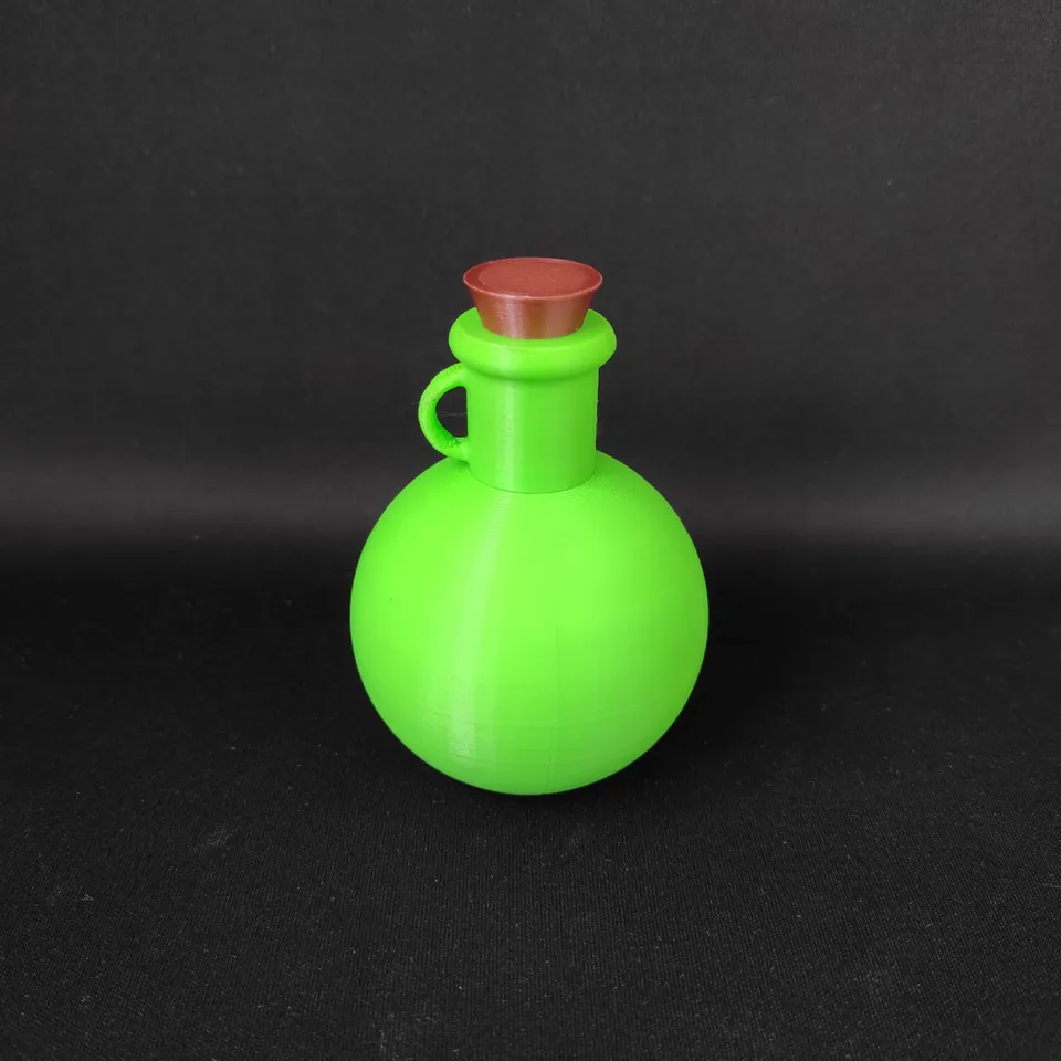 Potion Glass Elixir Bottle + Reviews