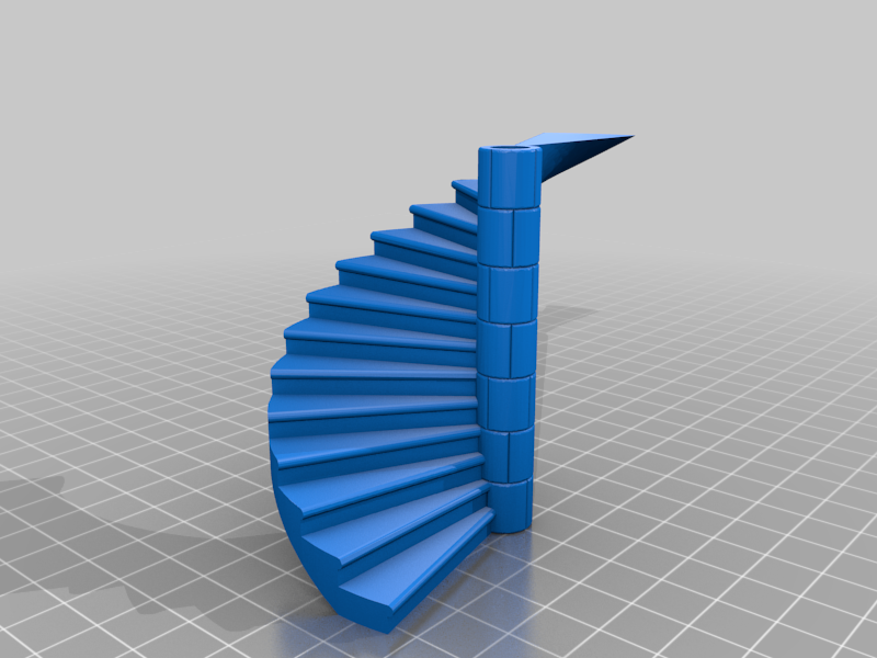 Another Dice Tower Split Staircase by faultedlogic | Download free STL ...