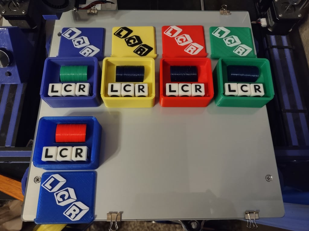 Left Center Right Dice Game