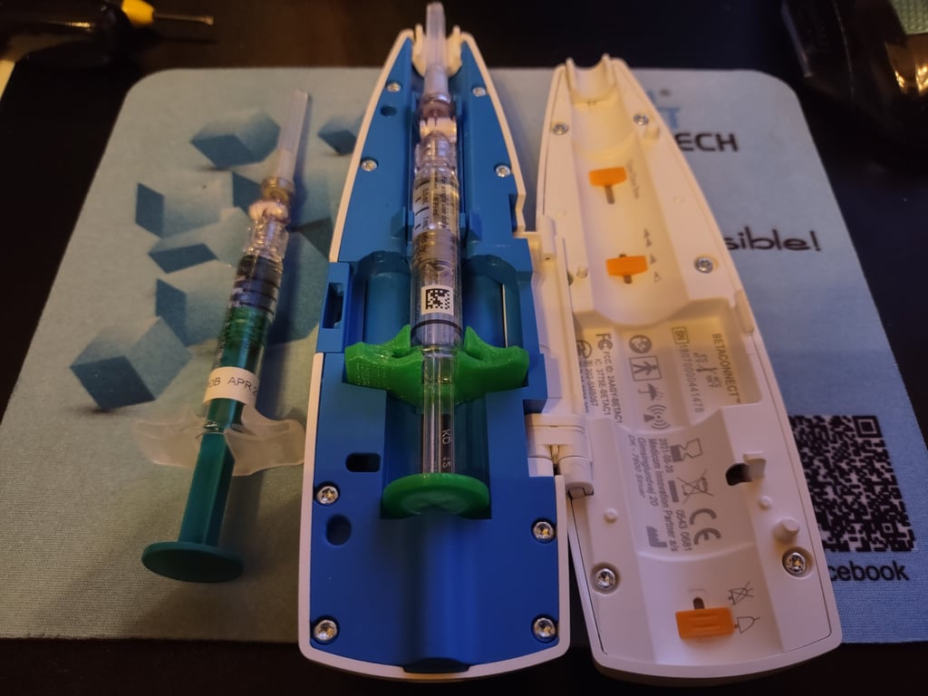 Extavia Syringe to Betaseron Injector Adapter by faultedlogic ...