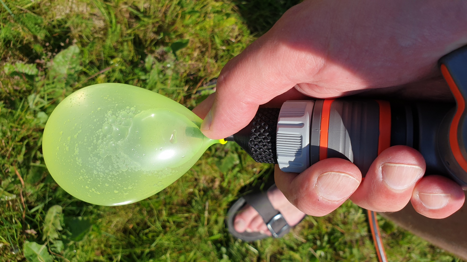 Water balloon nozzle by Palwador Download free STL model