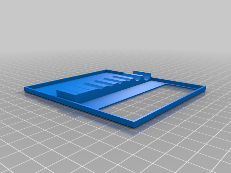 Pin Punch Tray for Harbor Freight 8 Piece Pin Punch Set by faultedlogic