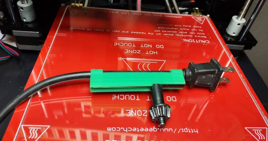 Chuck Key Keeper for Harbor Freight 1 2