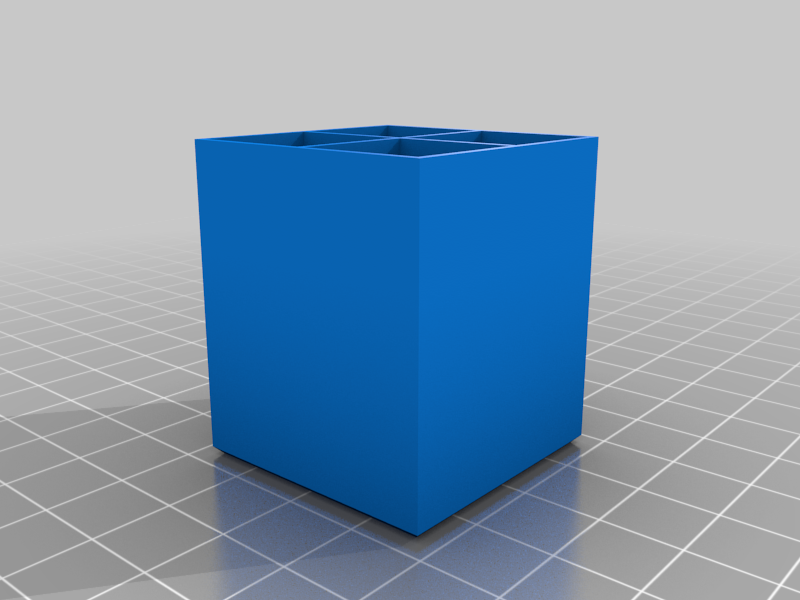Miniatura 2 do modelo 3D 4 PC. Mini Pick & Hook Holder / Stand