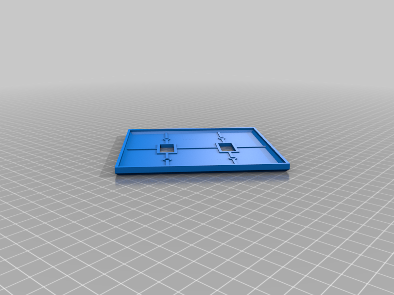 Wall Plate Toggle 2-G