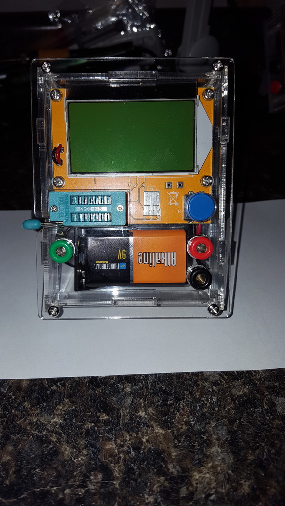 Transistor Stand LCR-T4 Mega328 Transistor Tester Tilt Stand by faultedlogic | Download ...