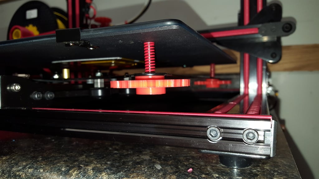 CTC A10S Amazing & Stupidly Overcomplicated Bed Leveling Knob Assembly