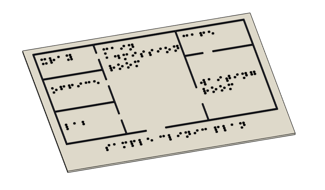 Haptic hospital plan