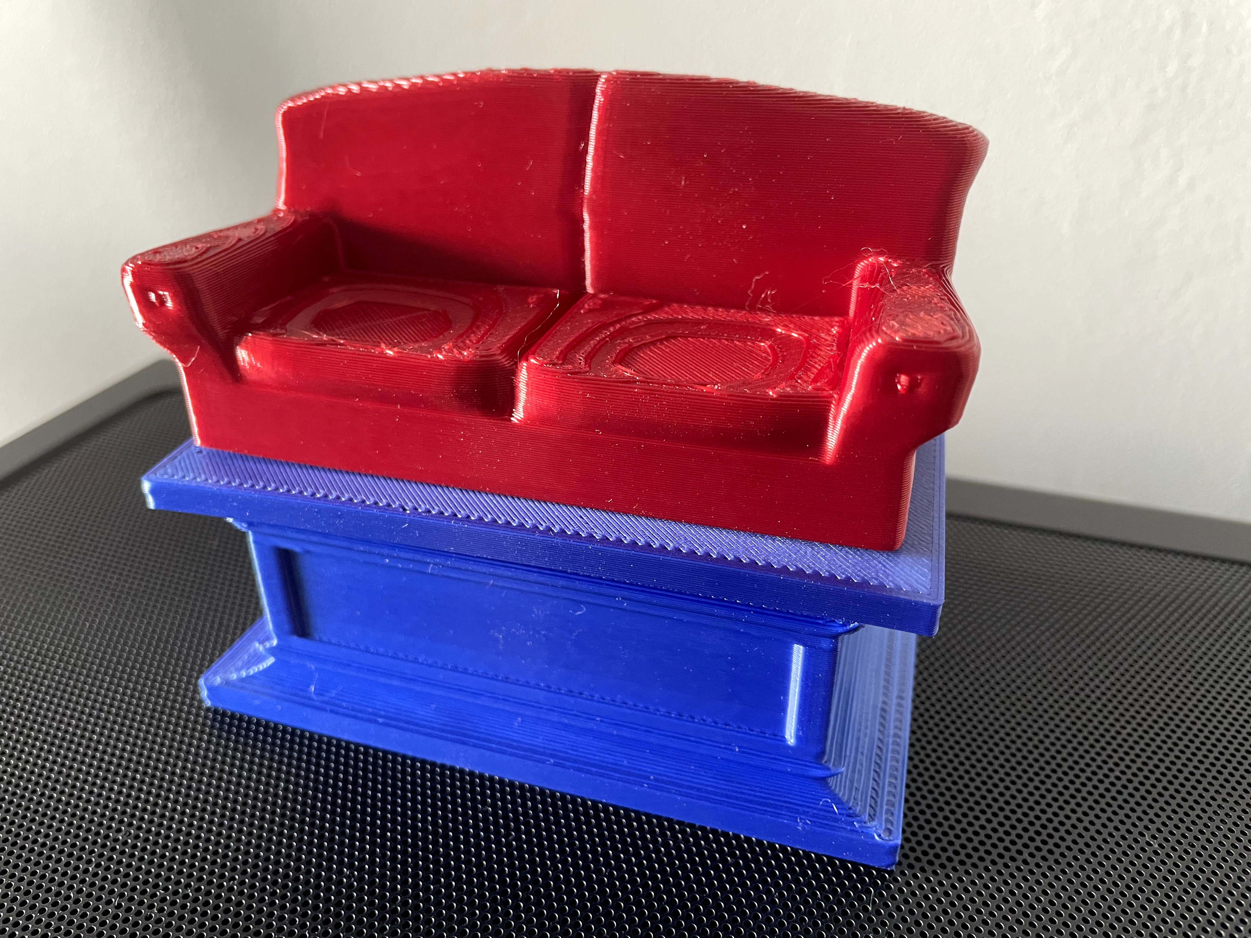 Funny couch trophy