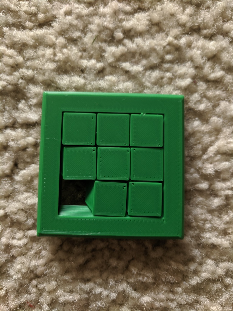 3x3 Slide Puzzle By PrometheusPrinting Download Free STL Model 3x3 slide puzzle by prometheusprinting download free stl model