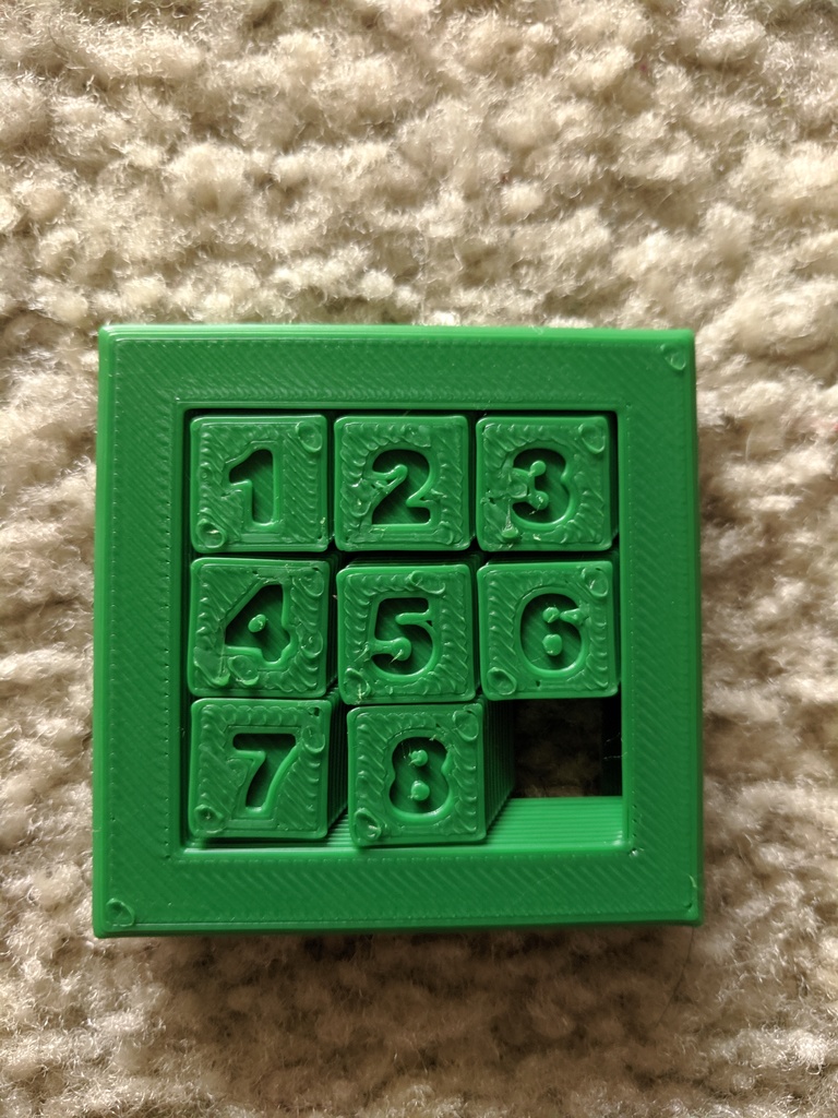 3x3 Slide Puzzle by PrometheusPrinting Download free STL model