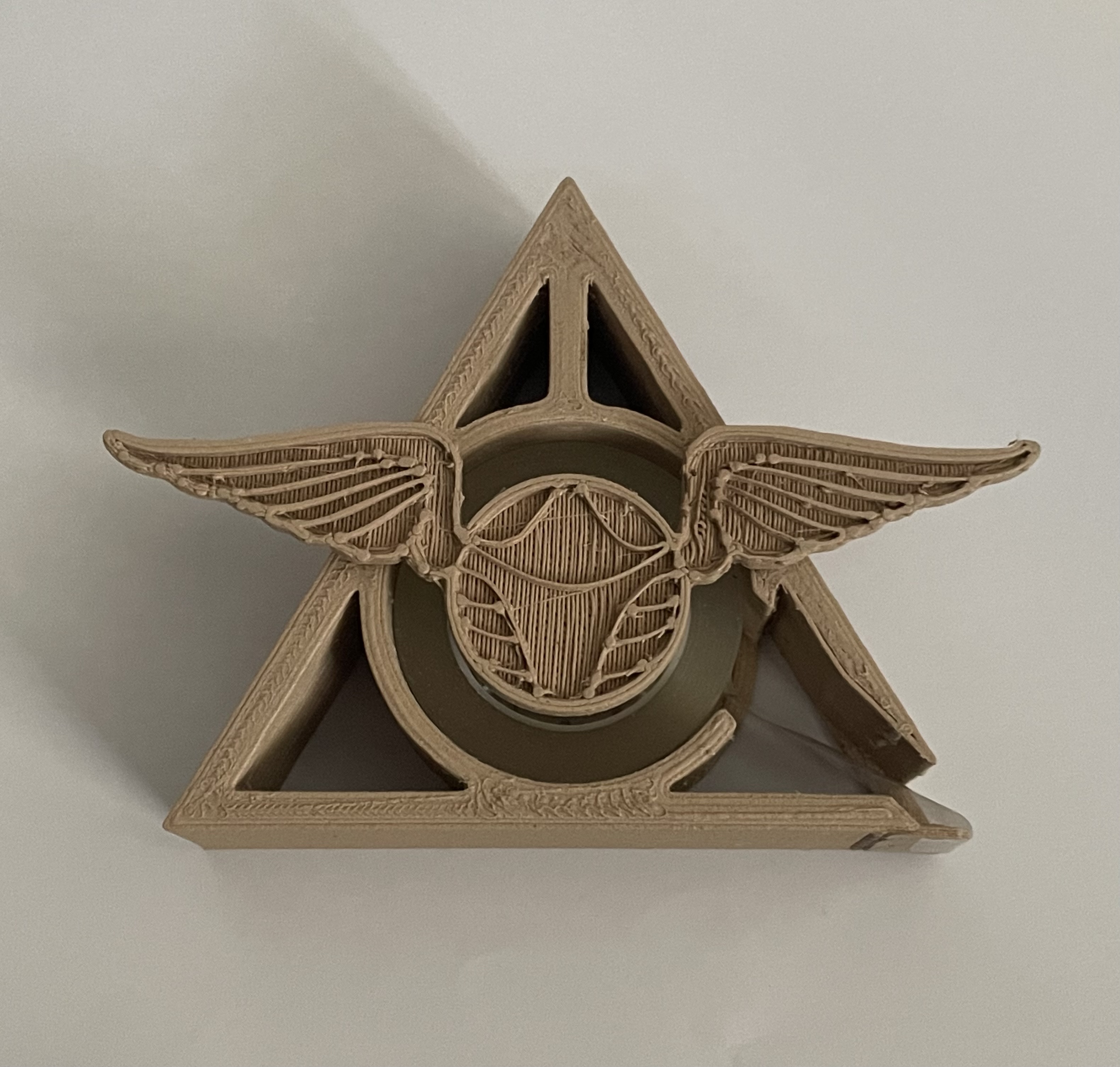 Harry Potter - Deathly Hallows - Tape dispenser with Golden Snitch Lid