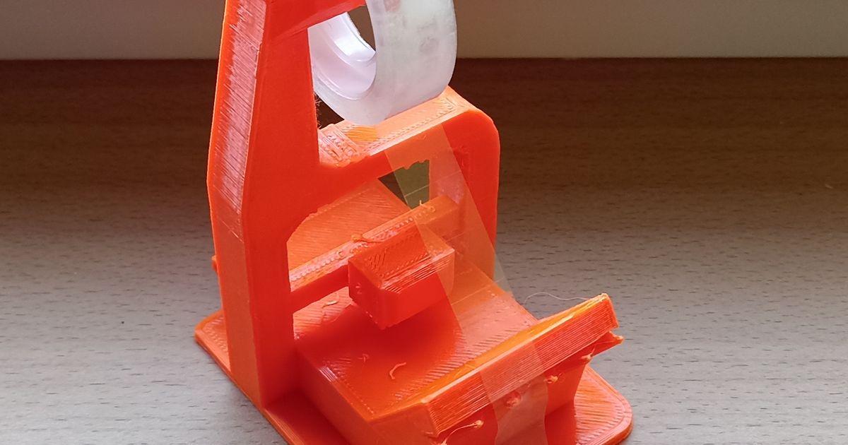 Tape Holder "3D printer" by Berunin Download free STL model