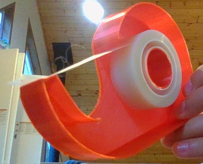 (working) tape Dispenser. #quick print.