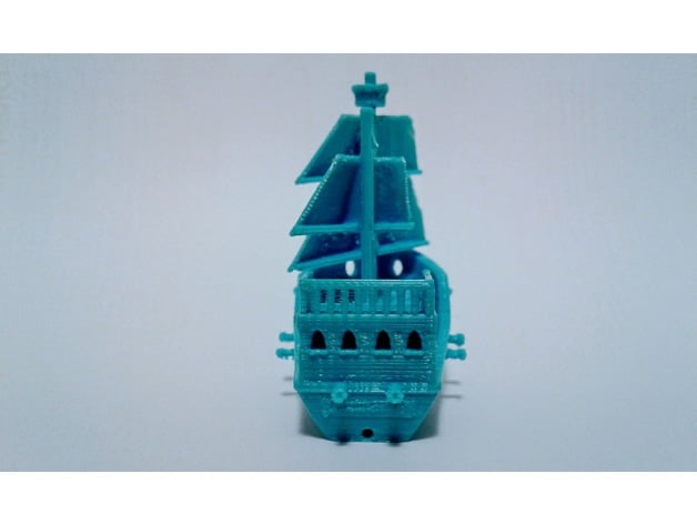 Shiver Me Timbers Benchy with Adjustable Sails