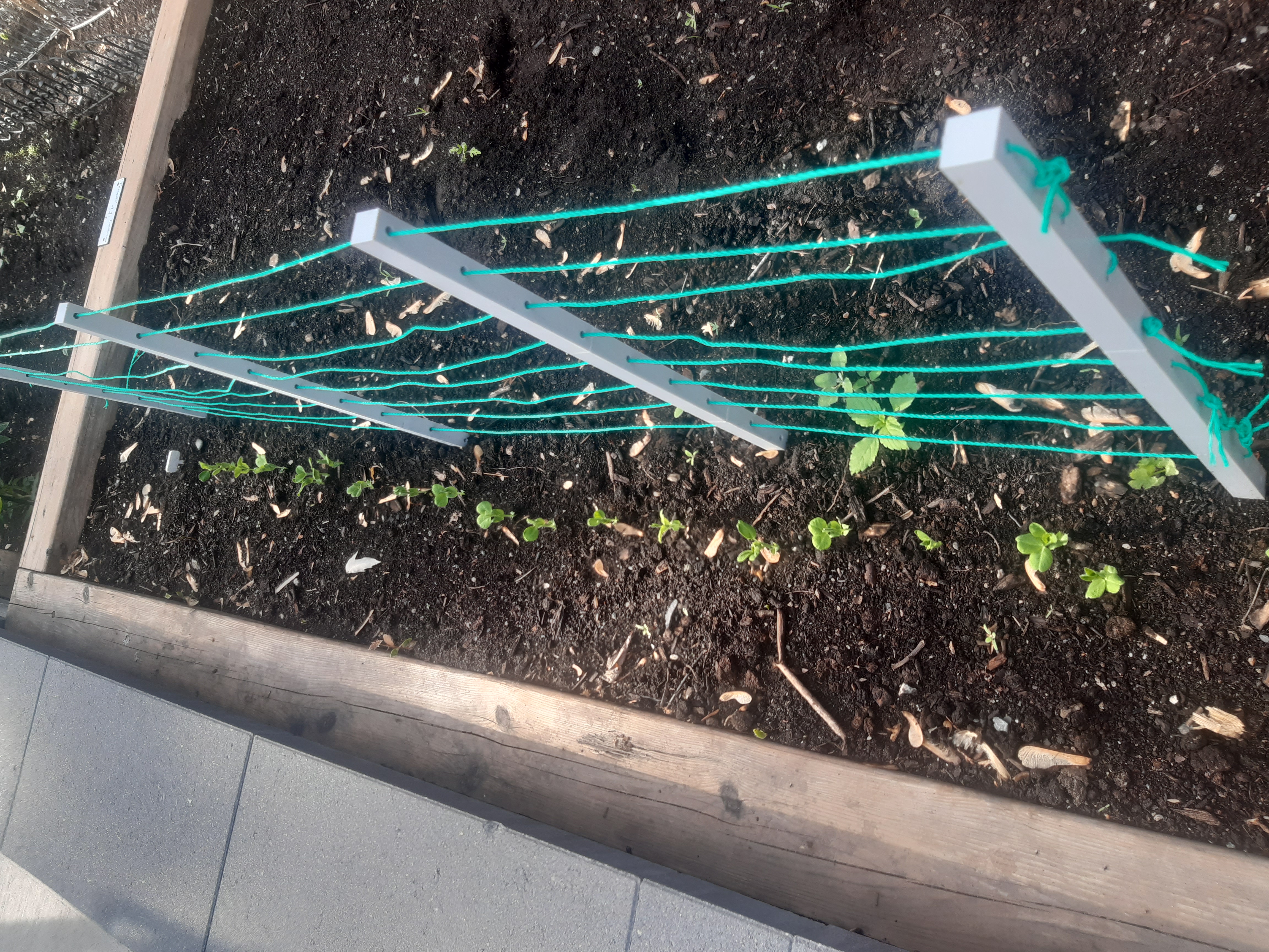 Modular garden stakes & plant label