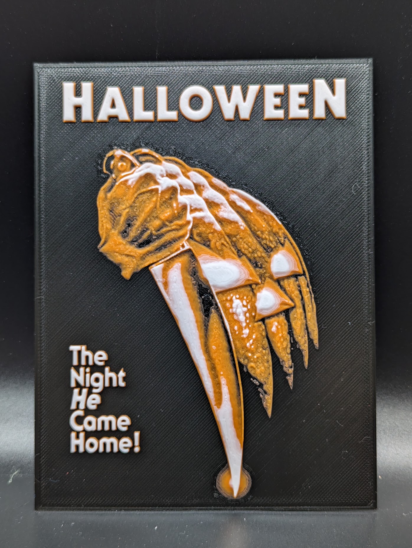 Halloween Movie Poster - HueForge Edition