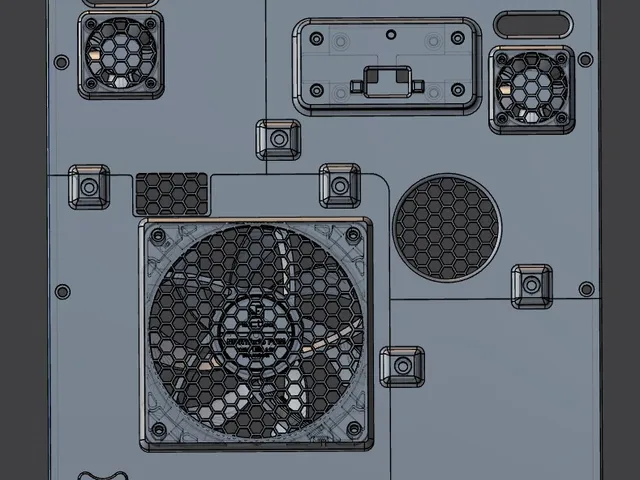 Flashforge Adventurer 5m Pro Back Cover