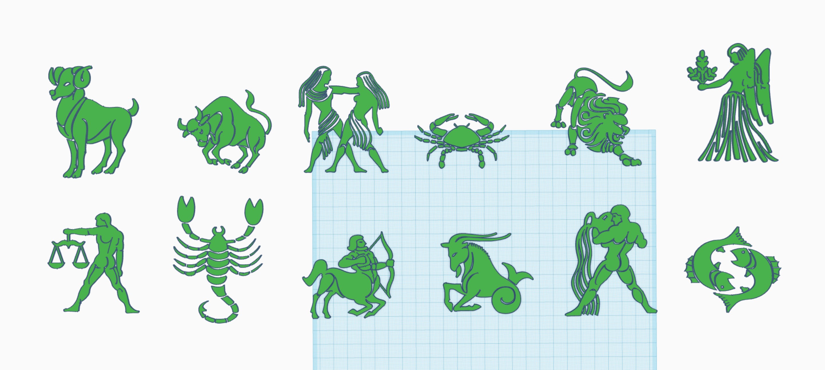 Zodiac 3D / Stjernetegn 3D
