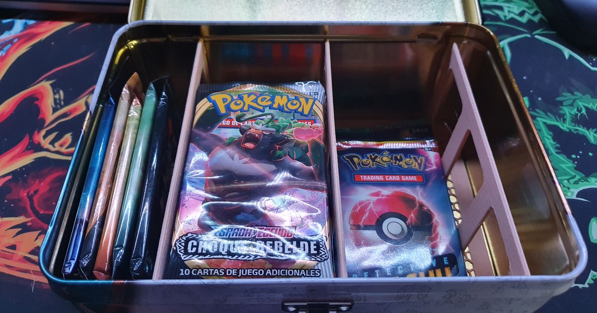 Chest Tin divider - Pokemon by Syndael | Download free STL model ...