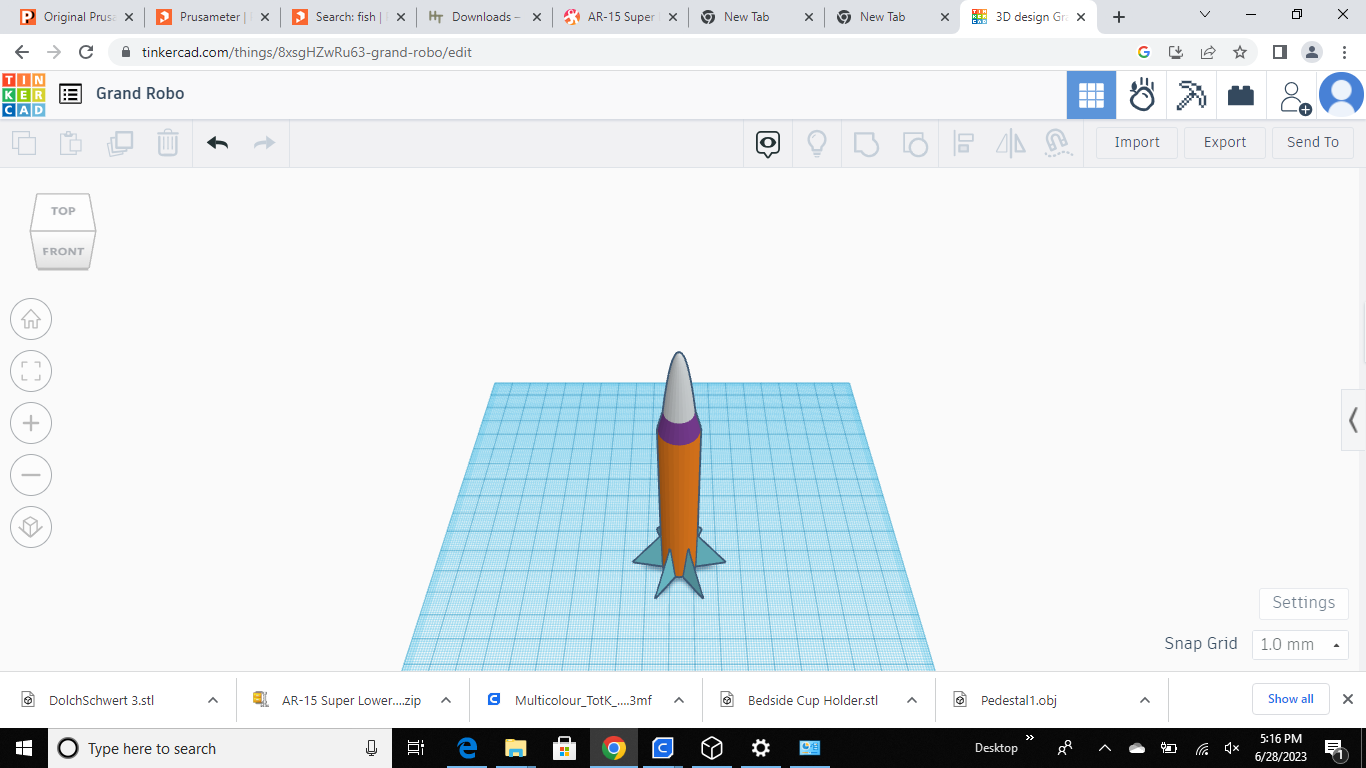 Rocket by coolguy Download free STL model
