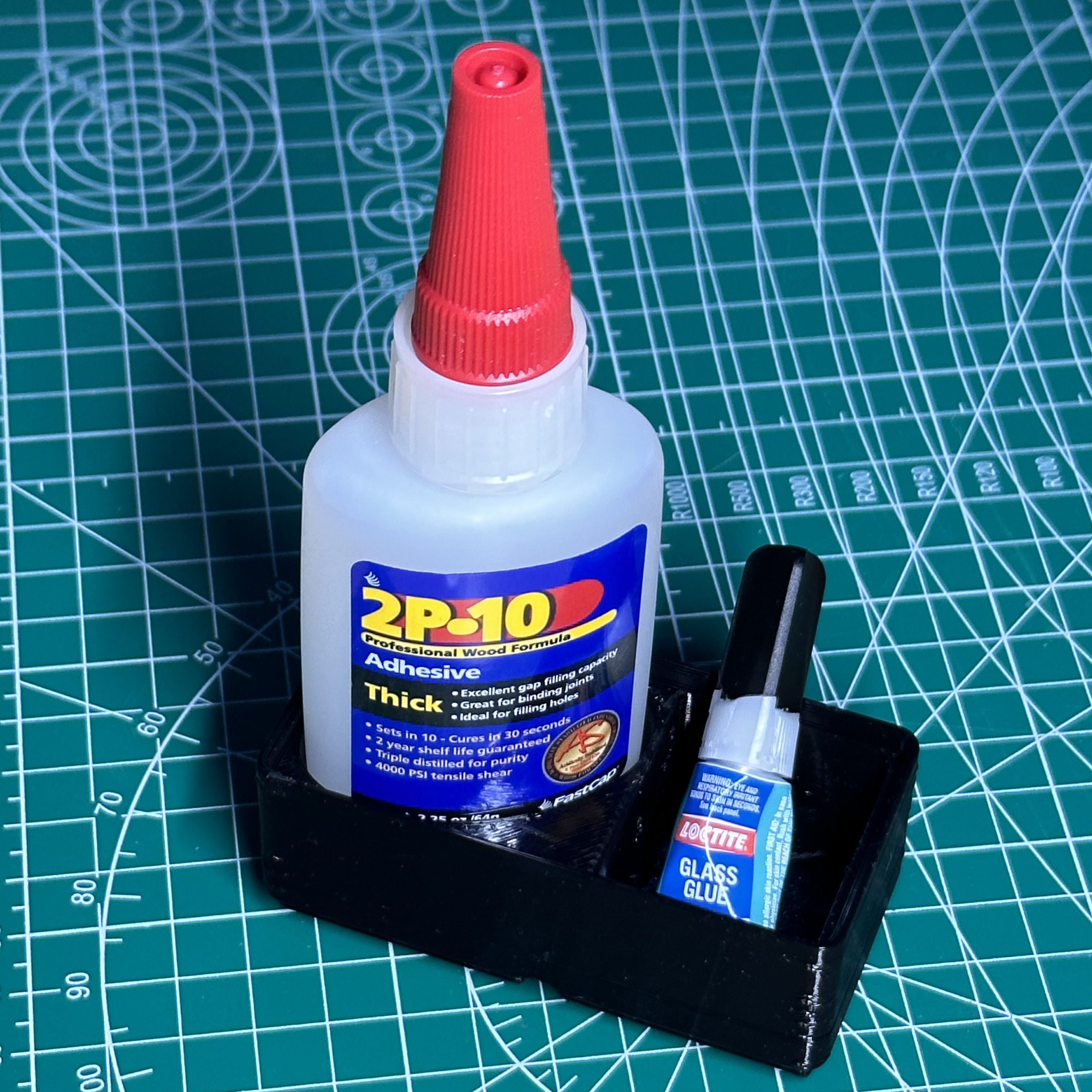 Gridfinity 2p-10 Holder (2.25oz)