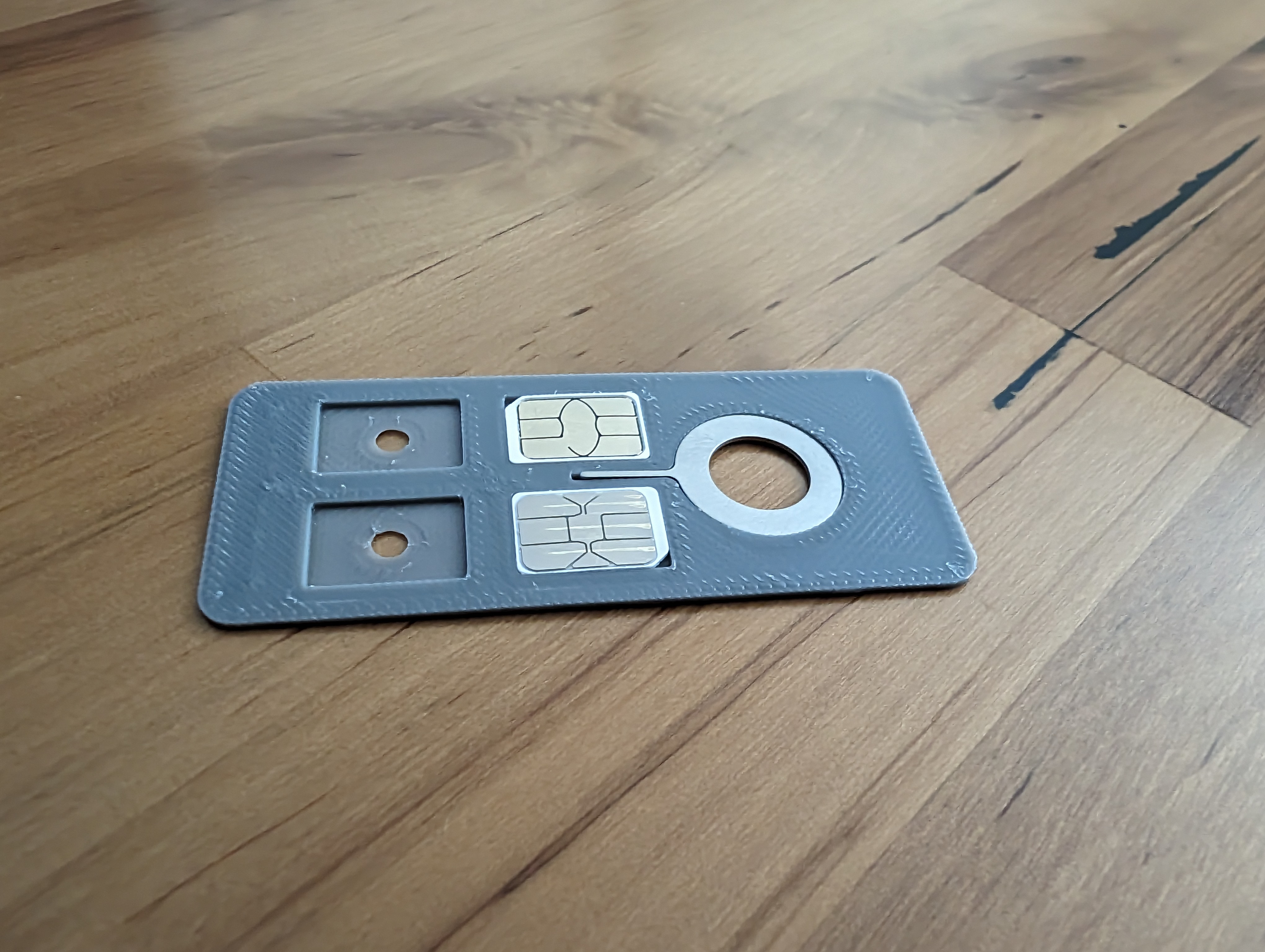 SIM Card and Tool Travel Case