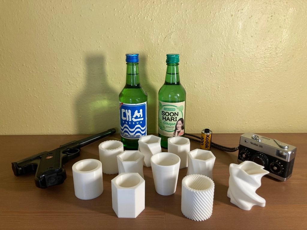 Shot Glasses - Ten Designs