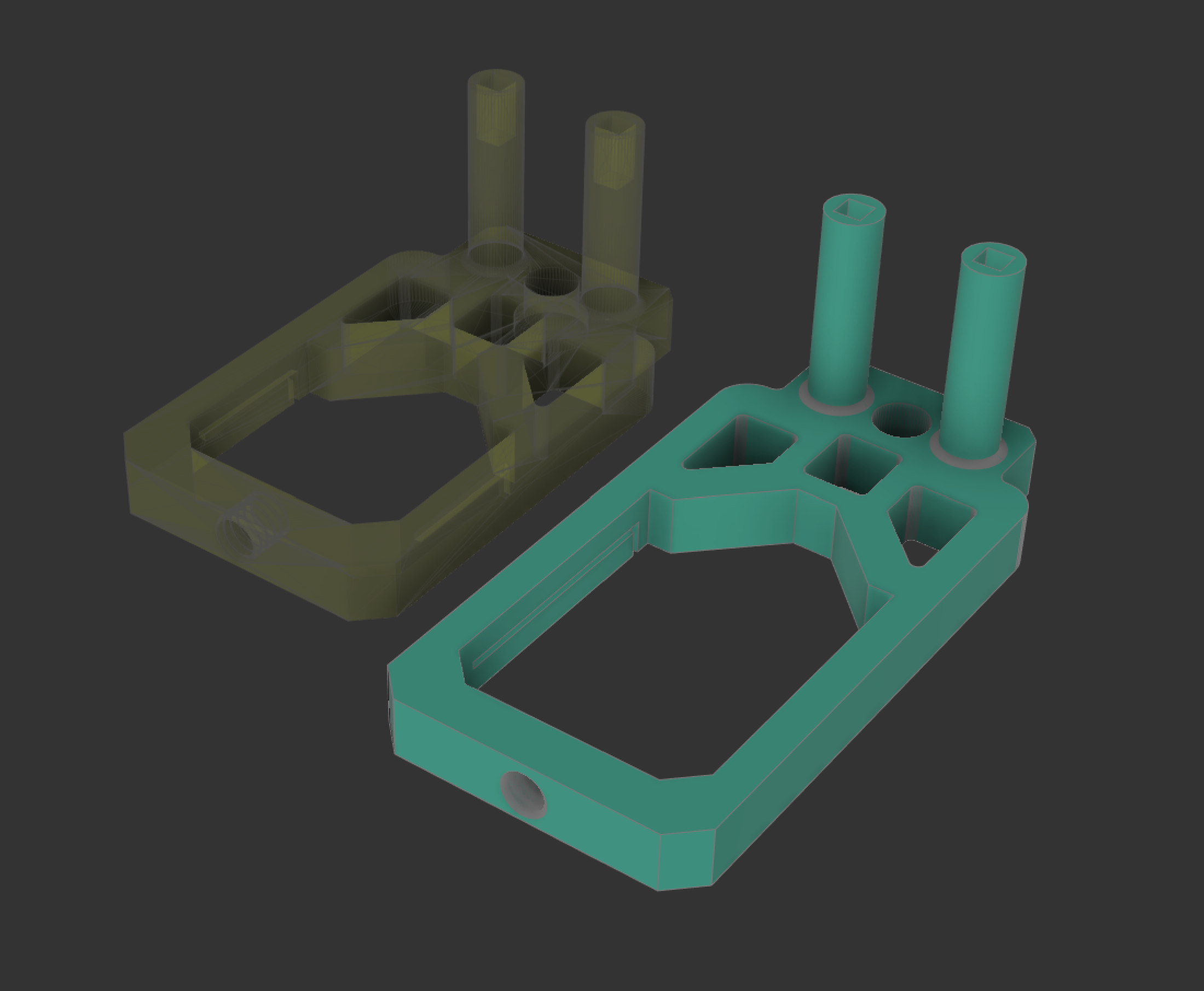 Bigger Eyepieces Telescope to Phone Adapter (OverEngineered) by AcE