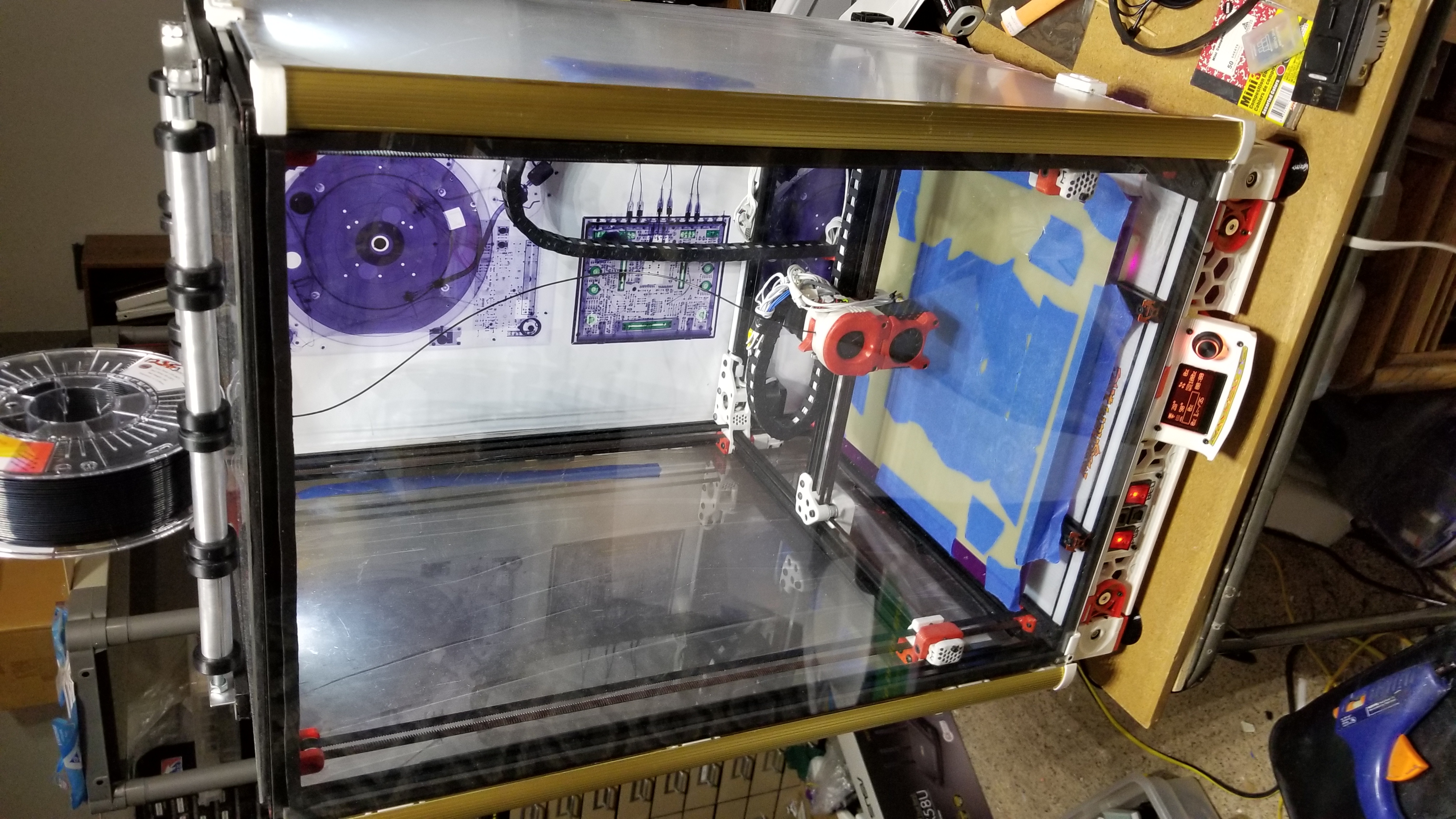 Voron Full Panel Front Door Latches for ~3/4" Aluminum Stair Moulding