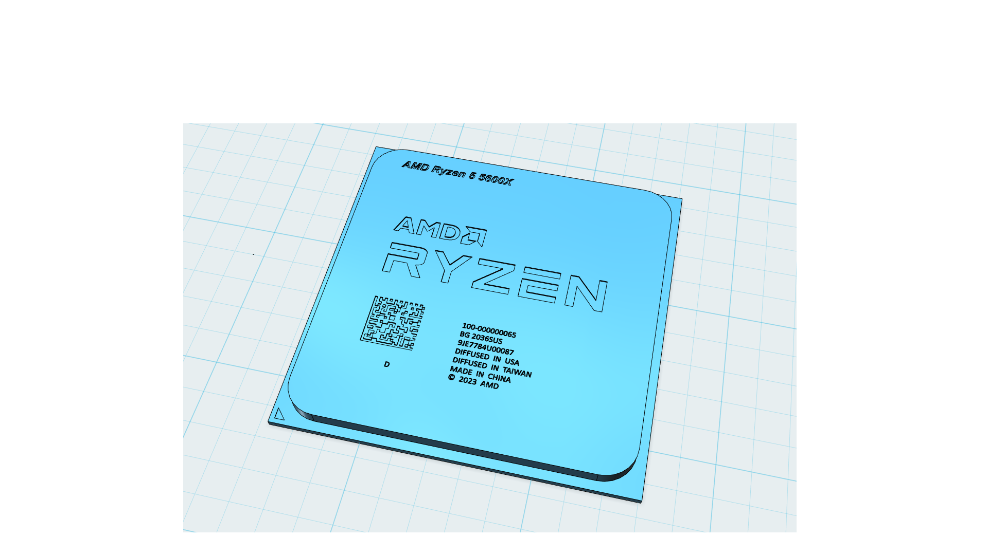 1:1 Ryzen 5 5600X CPU