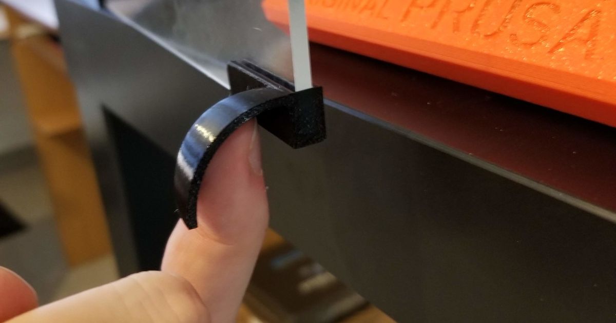 Door Handles for Prusa Printer Enclosure V2 by Michiel Helvensteijn