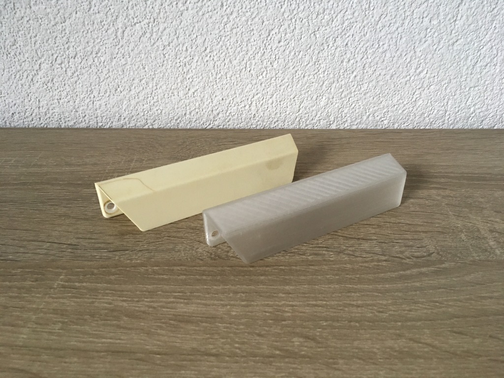 Miniatura 2 do modelo 3D Sliding door handle