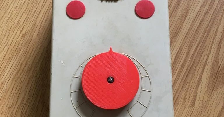 Voltage regulator - control wheel by Tomaskutta | Download free STL ...
