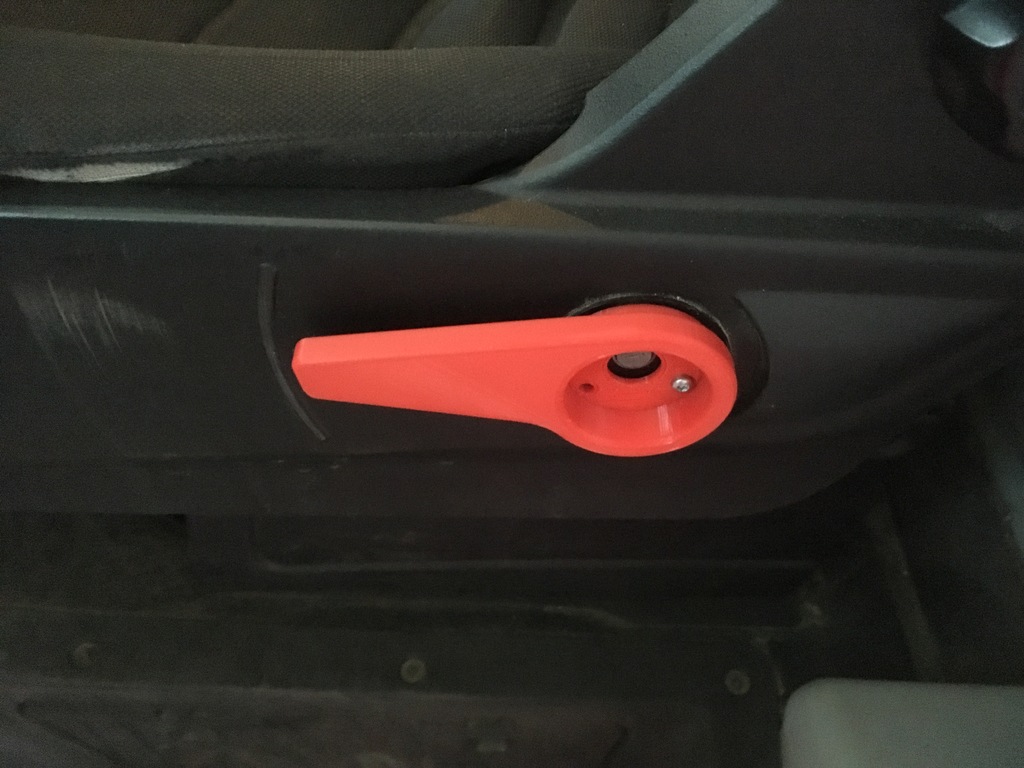 Iveco Daily seat height adjustment lever by Tomaskutta Download free