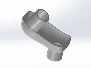 Funnel for windscreen washer 2nd version
